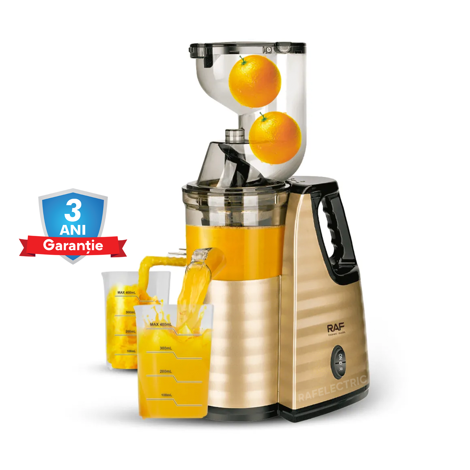 Сокоизтисквачка за плодове RAF 2838, 150W