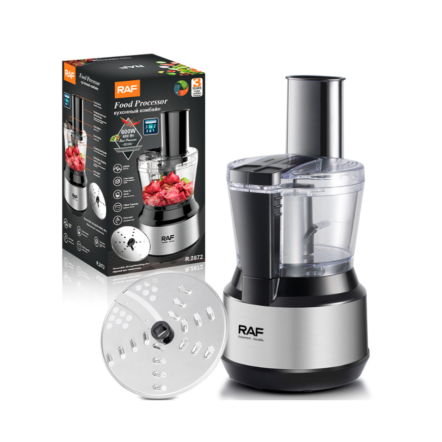 Blender / Mini Robot de Bucătărie RAF R.2872, 600W, 750ml, Multifuncțional