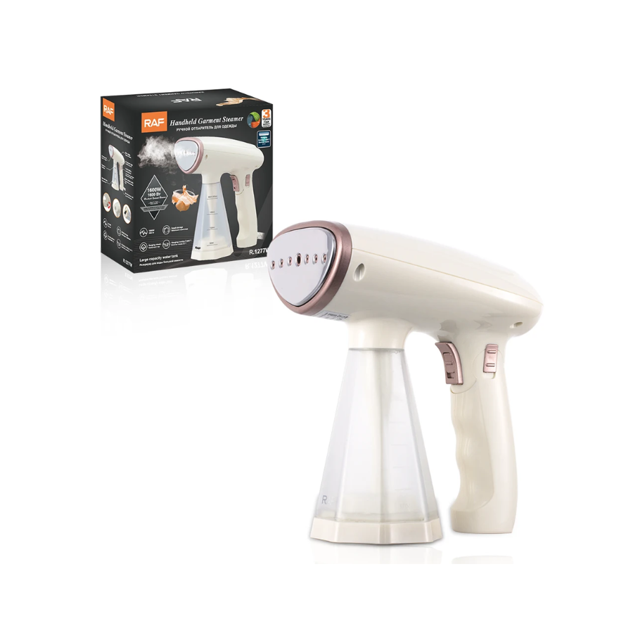 Aparat de Aburi RAF 1277 Portabil pentru Haine, 1600W