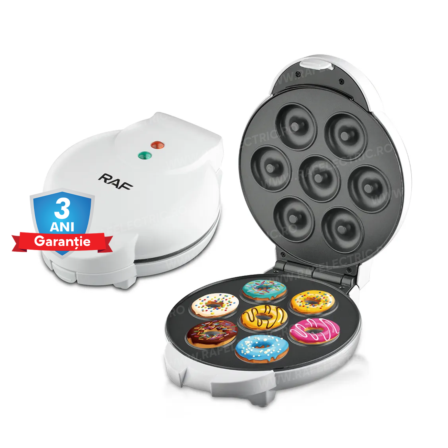 Aparat Electric pentru 7 Gogosi RAF 572, 850W