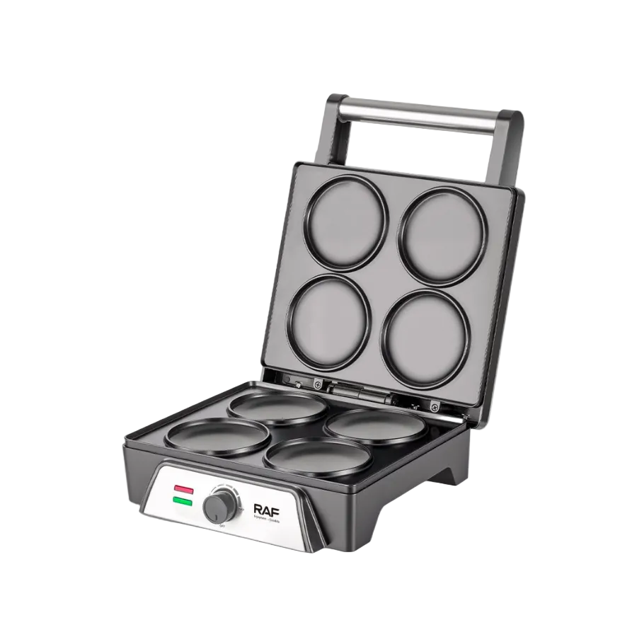 Aparat De Facut Waffle, Clatite Si Gogosi RAF 2520 -, Strat Antiaderent, 1600W