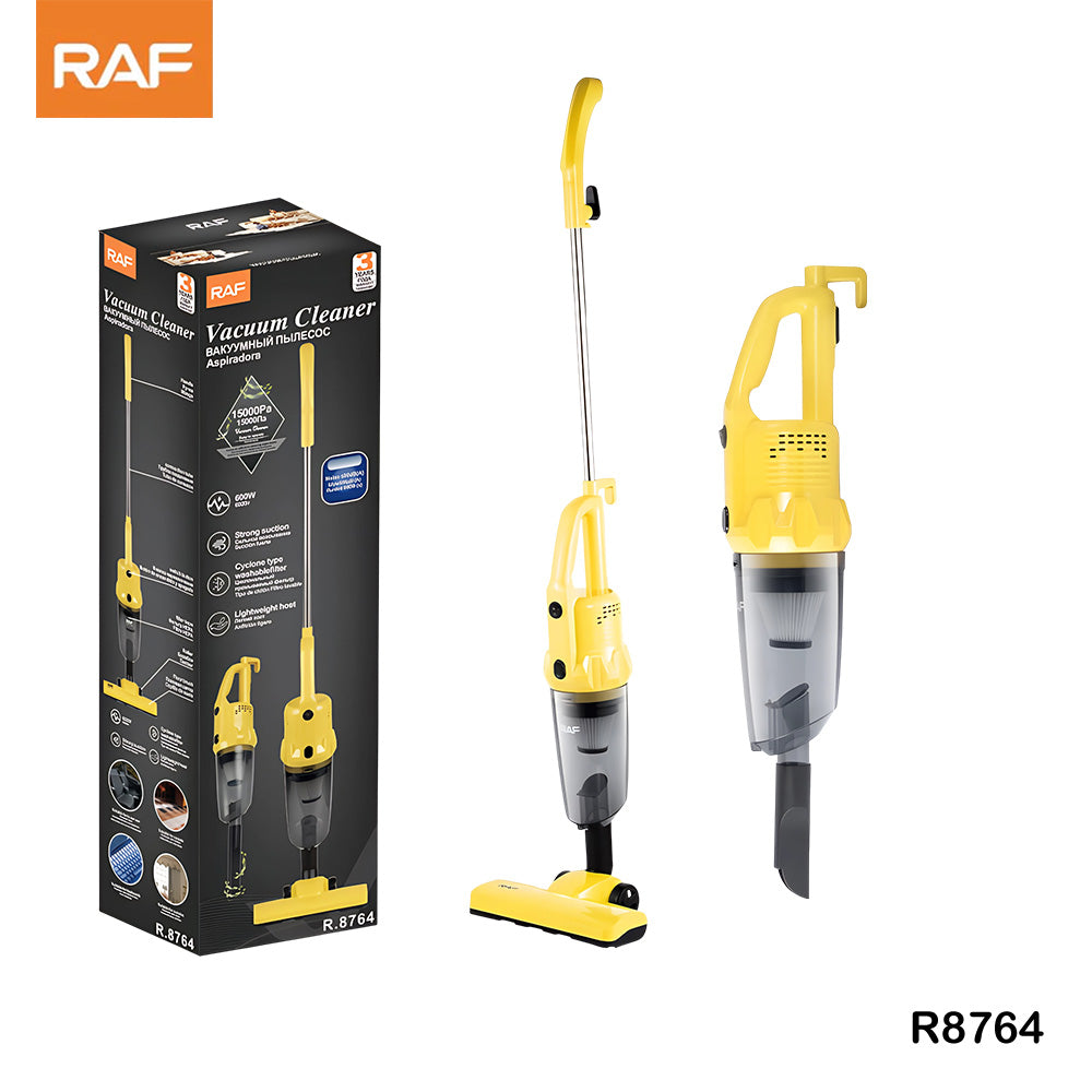 Aspirator Electric 2-în-1 RAF R.8764, 600W, Handheld & Vertical, Fără Sac